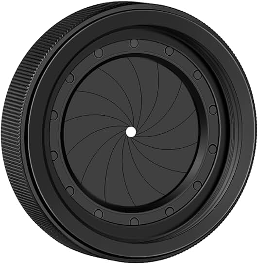 Adjustable Iris Aperture Adapter for 1.5-26mm Lenses