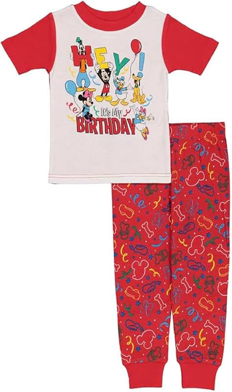 Girls' Minnie Mouse Cotton Pajamas Set