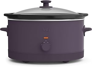 6 Quart Manual Slow Cooker with Nonstick Pot