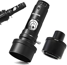 Lens and telescope adapter bundle with laser collimator