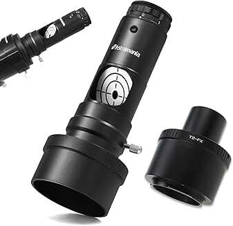 Lens and telescope adapter bundle with laser collimator