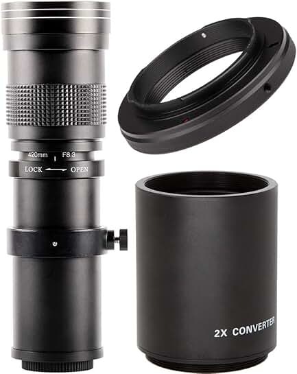 420-800mm f/8.3-16 HD Telephoto Zoom Lens