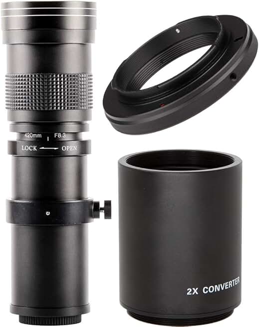 420-800mm f/8.3-16 HD Telephoto Zoom Lens