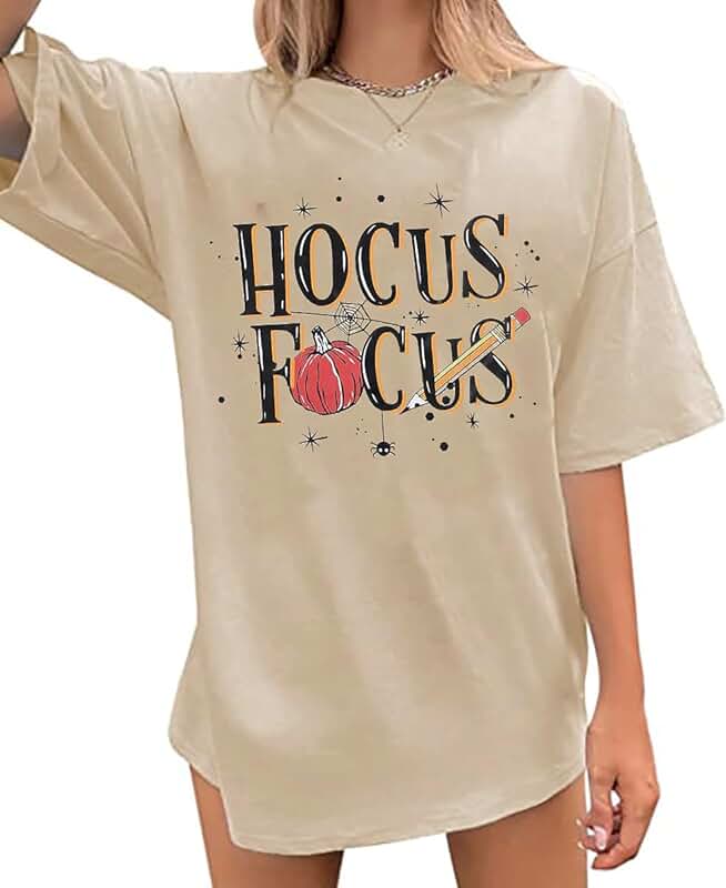 Cute Pumpkin Fall Teacher's Short Sleeve Shirt
