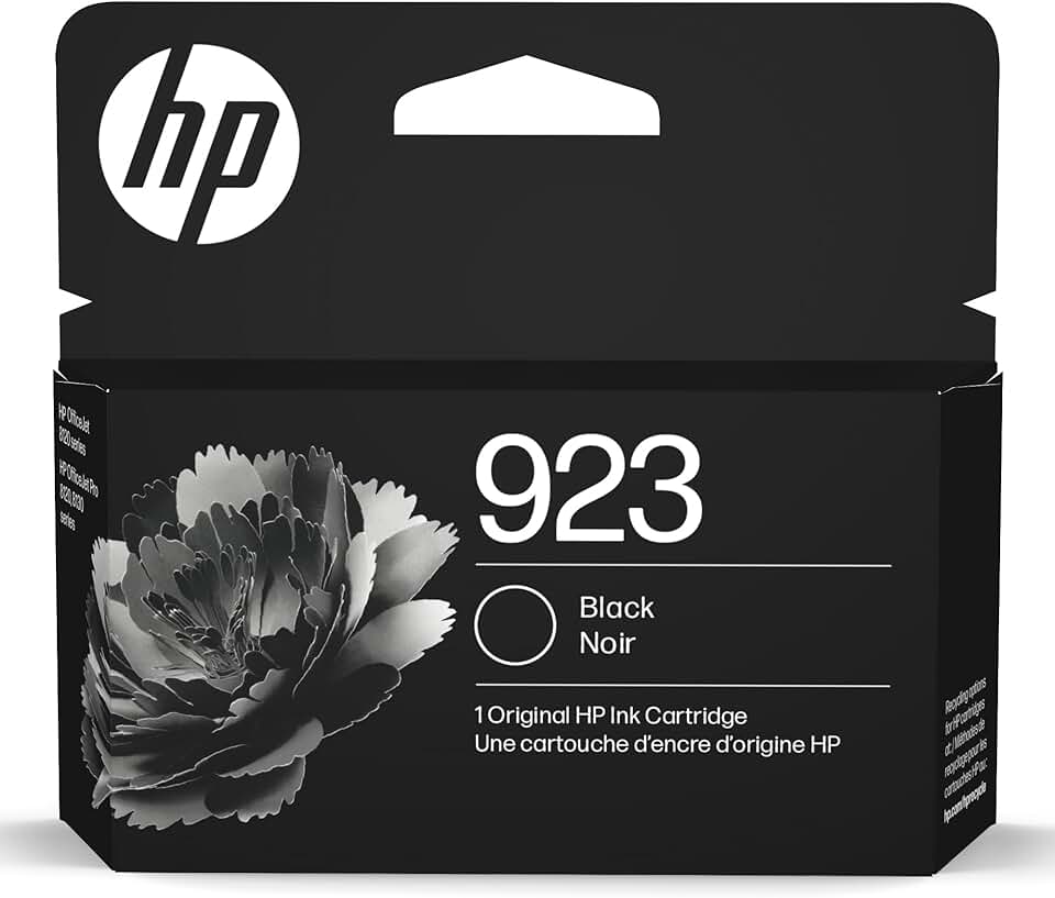 Black Ink Cartridge for OfficeJet Printers