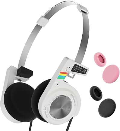 Retro Bluetooth Headphones with 60-Hour Playtime