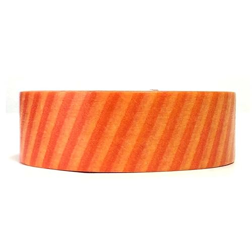 Decorative Washi Tape in Tangerine Popsicle