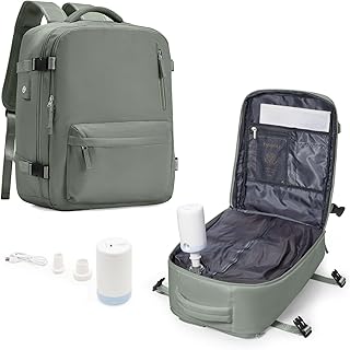 Travel Backpack with Air Pump and Waterproof Compression Bags
