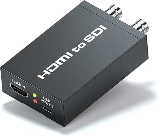 HDMI to SDI Converter Supports 4K/60Hz Dual Output