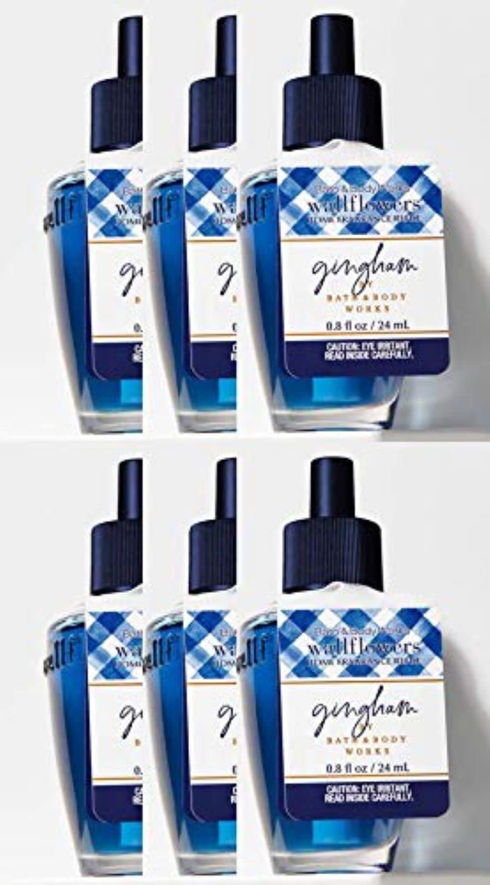 Gingham Wallflowers Fragrance Refill 6-Pack)  0.8 fl oz  24 mL Each