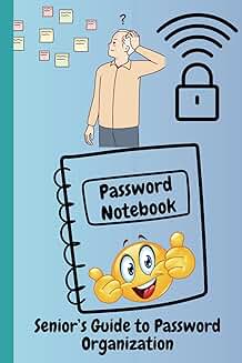 Password Notebook for Seniors