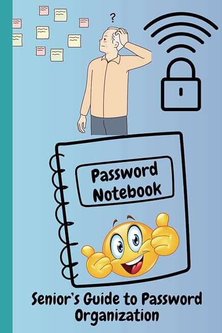 Password Notebook for Seniors