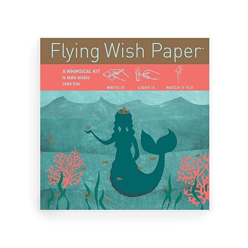 Mini Mermaid Wish Paper Kit, 5x5 inches