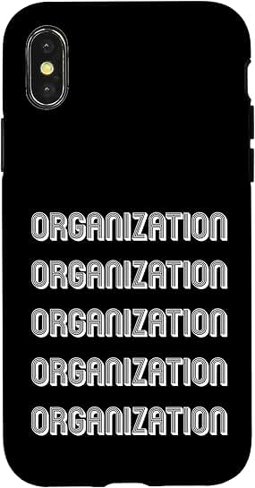 Organization case for iPhone X and XS