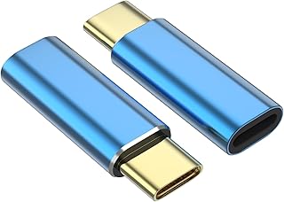 Lightning to USB C Adapter 2-Pack for Charging and Data