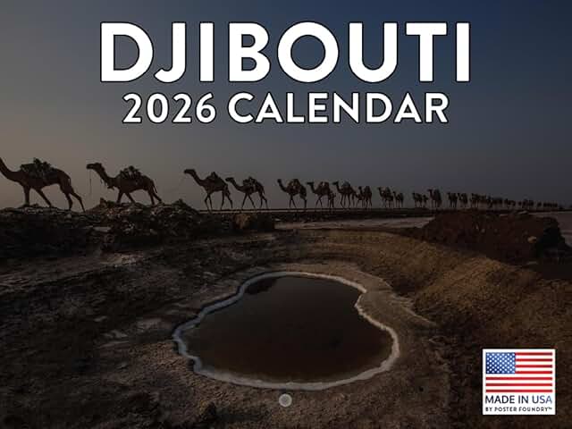 Djibouti 2026 Calendar with Monthly Views