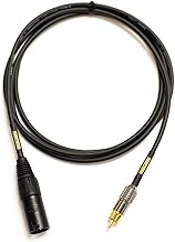 20-Foot Unbalanced RCA to XLR Male Audio Cable