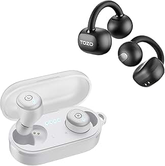 Wireless Earbuds with OpenEarRing Design
