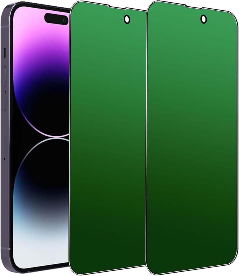 2 Pack Privacy Screen Protectors for iPhone 14 Pro Max