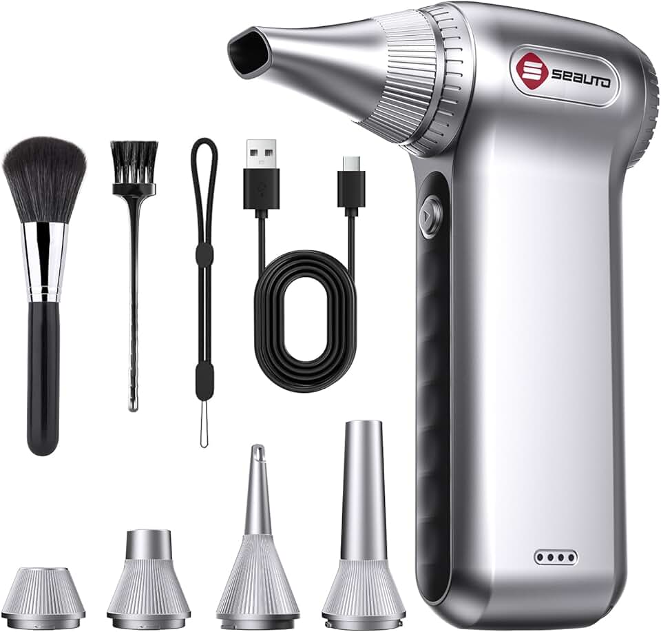 Cordless Electric Air Duster with Turbo Fan