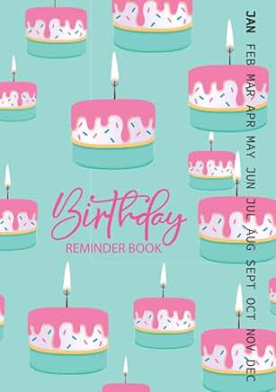 Birthday and Anniversary Record Book with Monthly Index