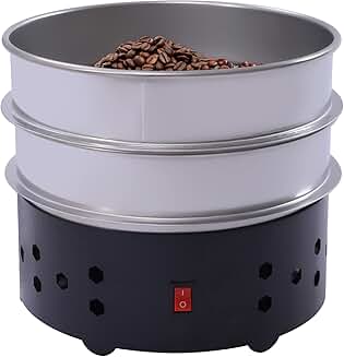 Electronic Coffee Bean Cooler with Stainless Steel Mesh
