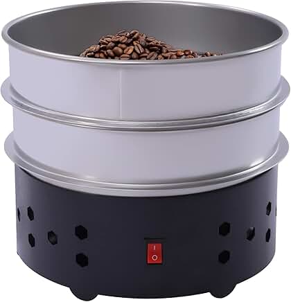 Electronic Coffee Bean Cooler with Stainless Steel Mesh
