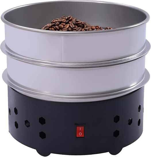 Electronic Coffee Bean Cooler with Stainless Steel Mesh