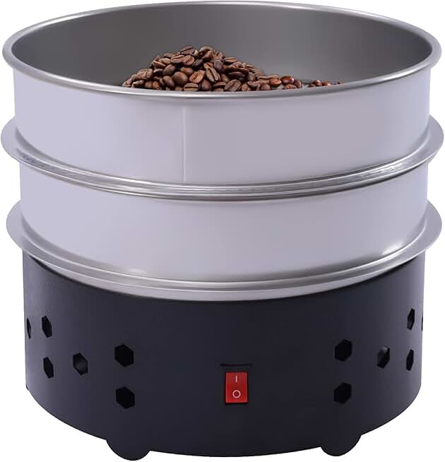 Electronic Coffee Bean Cooler with Stainless Steel Mesh