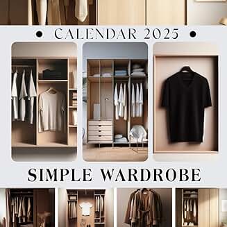 Wardrobe Calendar 2025: Daily Planning and Organization