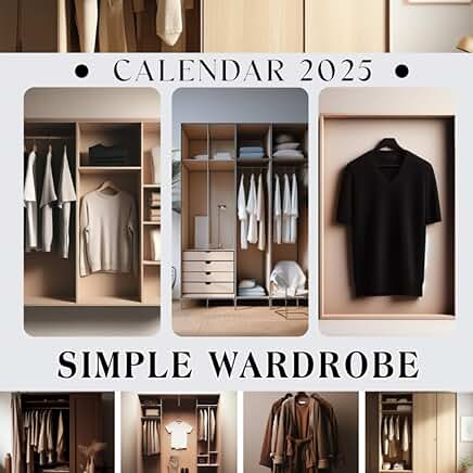 Wardrobe Calendar 2025: Daily Planning and Organization