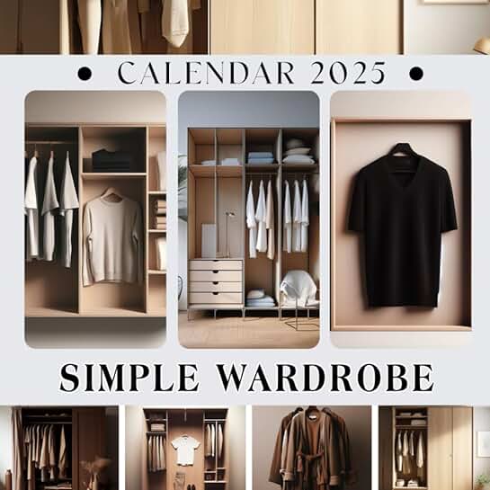 Wardrobe Calendar 2025: Daily Planning and Organization