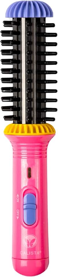 Mini Heated Round Brush for Curling and Styling