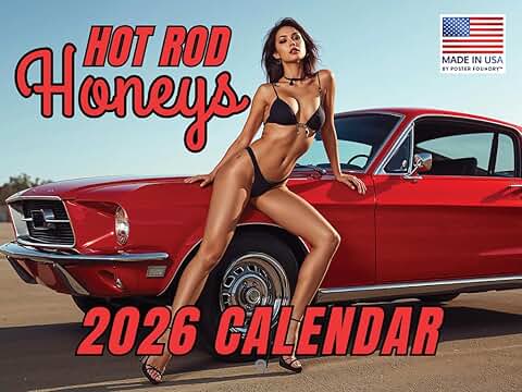 Sexy Hot Rod Honeys Calendar for 2026