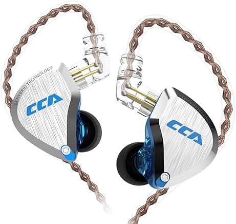 In-Ear Monitor Headphones with 5BA and 1DD Drivers