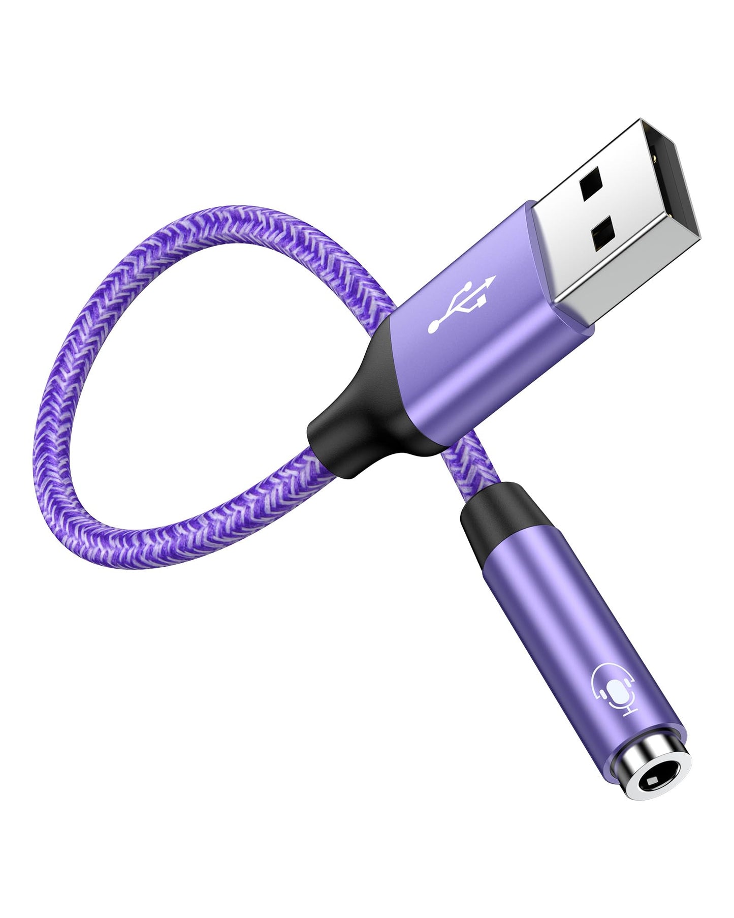 USB to 3.5mm stereo audio adapter