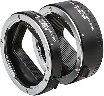 Auto Focus Macro Extension Tube Set for Nikon Z-Mount Cameras