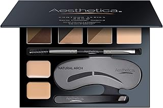 16-Piece Eyebrow Makeup Kit with Powders and Tools