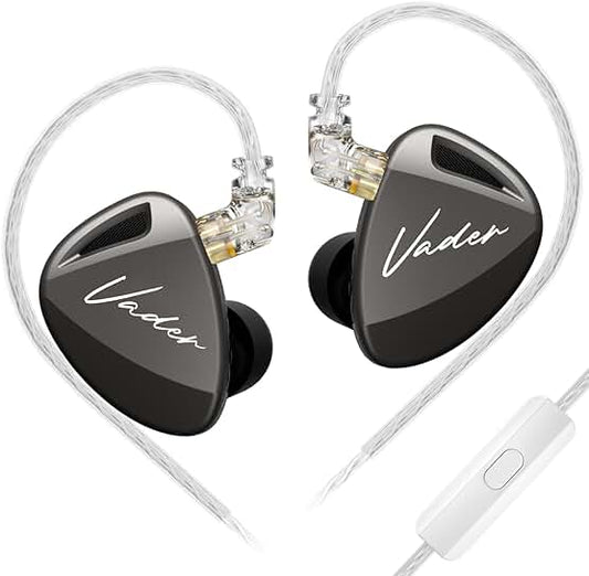Triple Driver In-Ear Monitor with Tuning Levels and Microphone