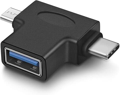2-in-1 USB 3.0 OTG Converter for Micro USB and Type C