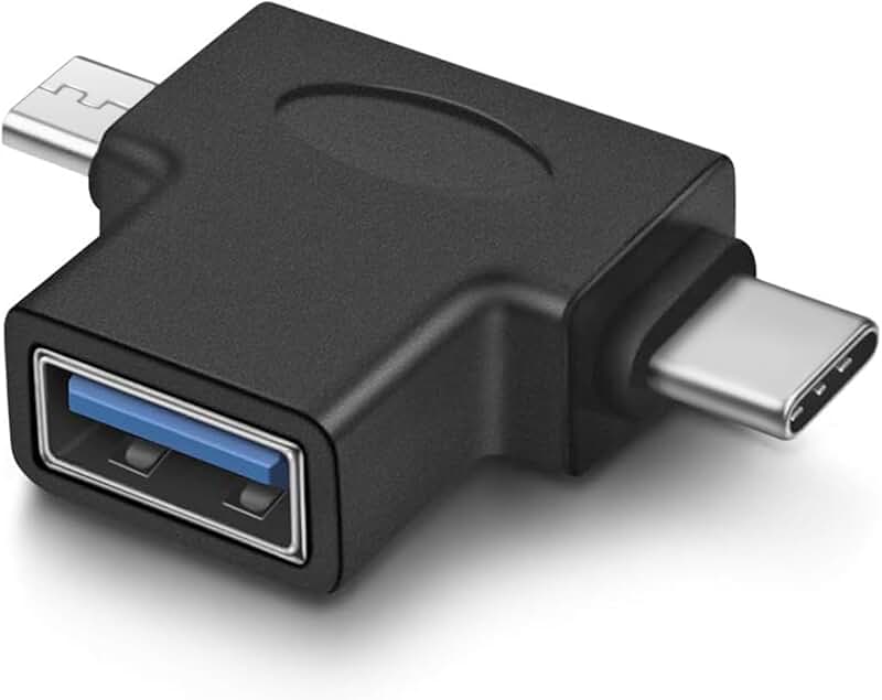 2-in-1 USB 3.0 OTG Converter for Micro USB and Type C