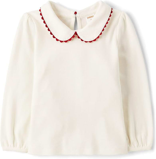 Baby Boys' Long Sleeve Collar Top