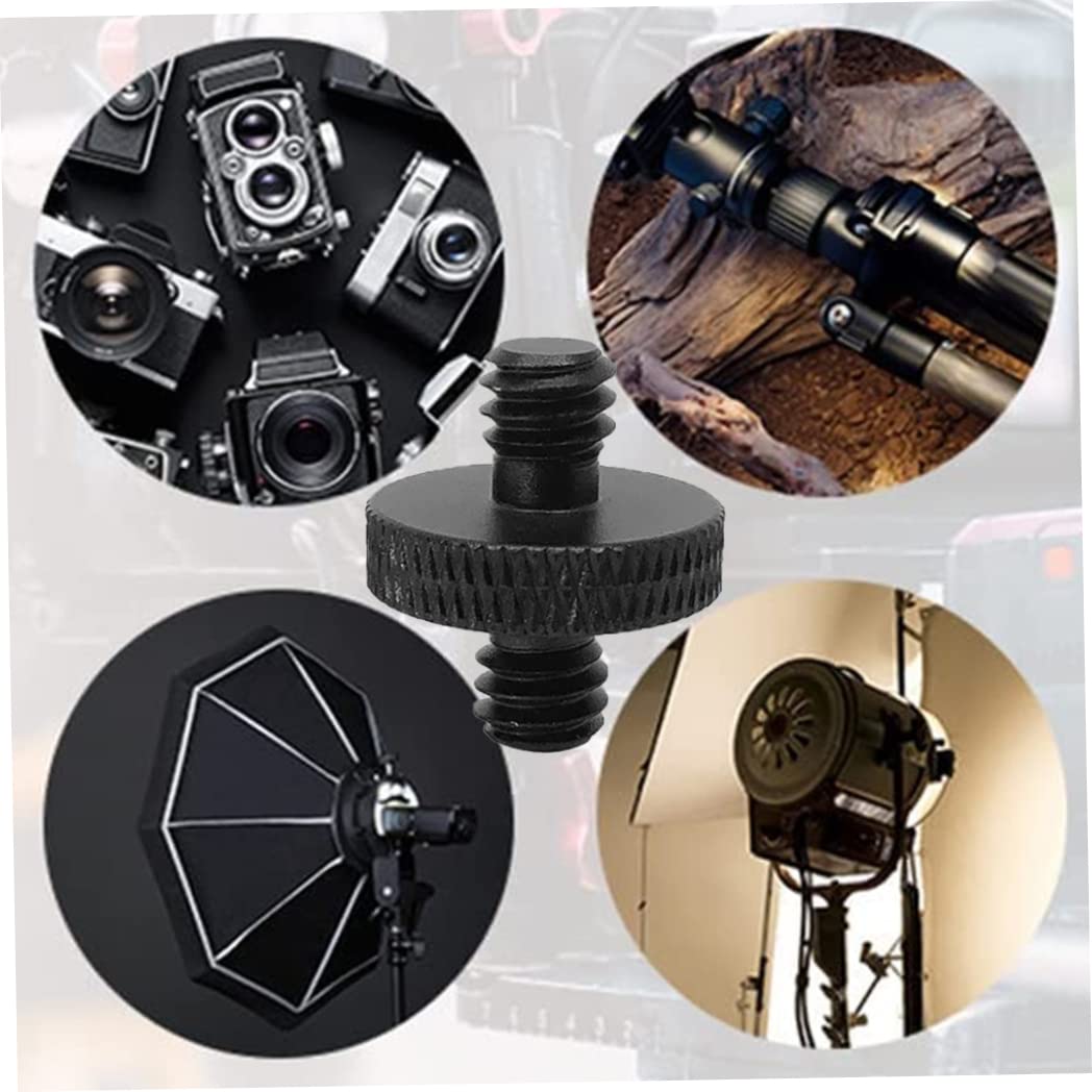 1/4 Male to M8 Threaded Camera Screw Adapter Convertor Camera Tripod Screw Convert Adapter Converter Mount for Camera Cage Rig/Tripod.