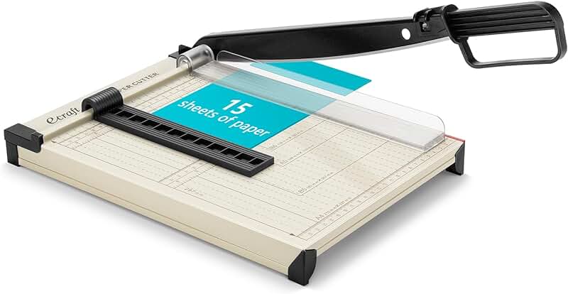 12-inch Guillotine Paper Cutter with Safety Guard
