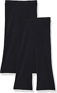 Girls Slim-Fit Knit Flare Leggings