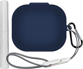 Shock-proof silicone case with keychain and cleaning tools