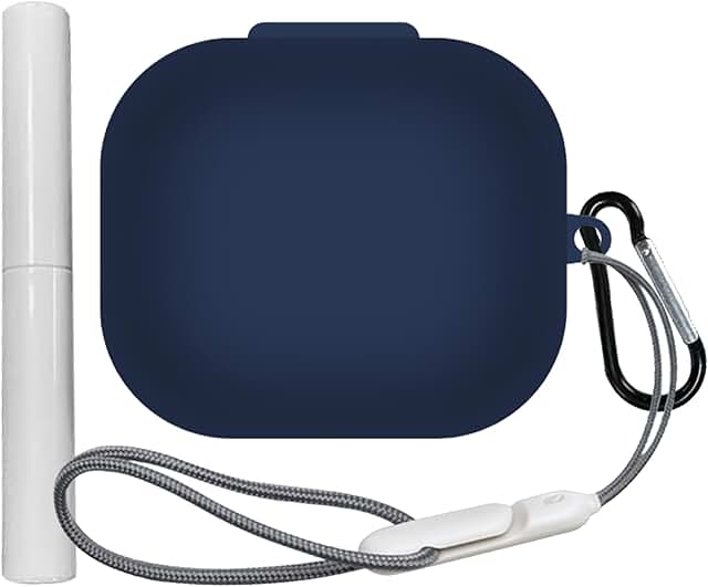 Shock-proof silicone case with keychain and cleaning tools