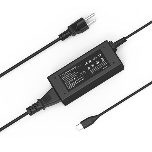 45W USB C Chromebook Laptop Charger for Lenovo, HP, Dell, Acer, Asus, Samsung