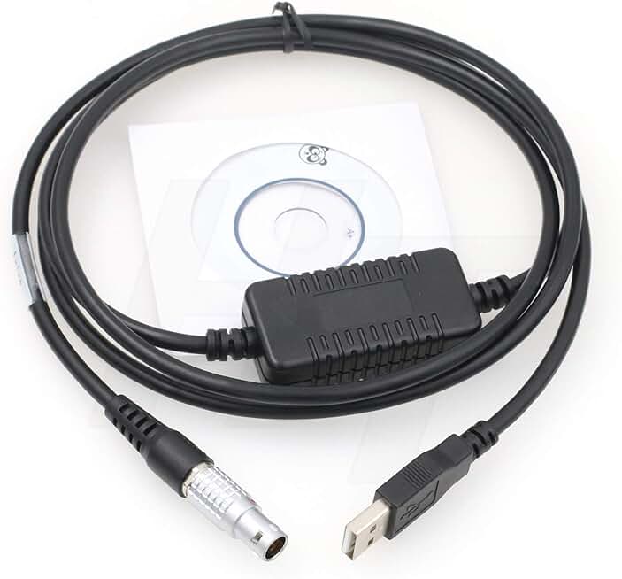 USB Data Cable for Leica Total Station to PC