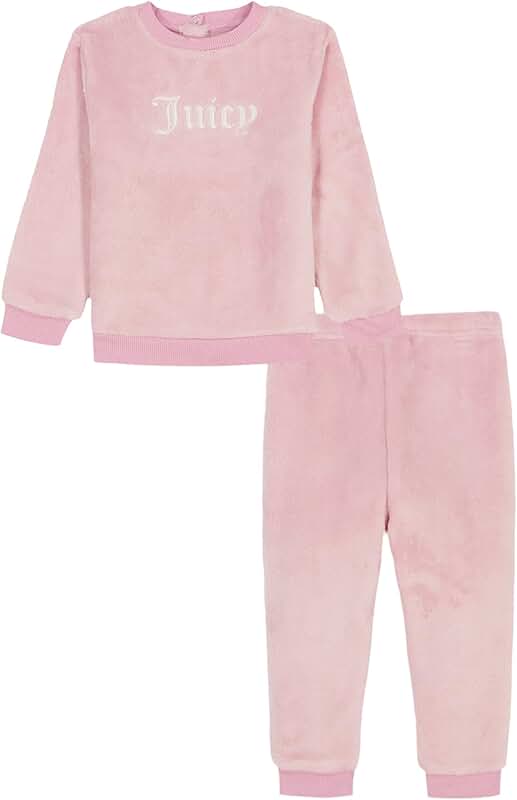 Baby Girls Sherpa Pant Set